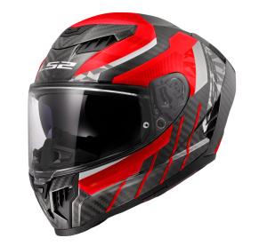 LS2 FF807 DRAGON TRAX RED XXS