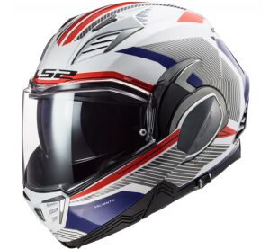 LS2 FF900 VALIANT II REVO WHITE RED BLUE