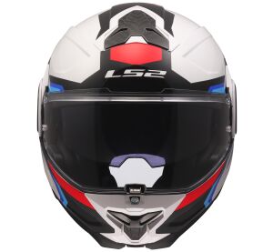 LS2 FF910 ADVANT II TRIPLE WHITE BLUE RED