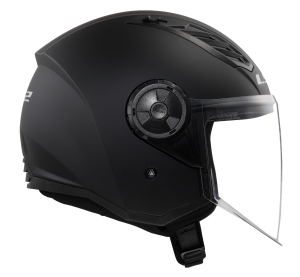 LS2 OF616 AIRFLOW II SOLID MATT BLACK-06 XL