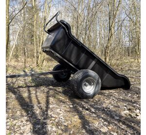SHARK ATV TRAILER GARDEN 680 BLACK, 2 WHEEL