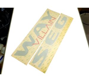 SSV door SEGWAY decal (right red)