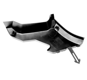 OIL FILLER COVER PP BLACK