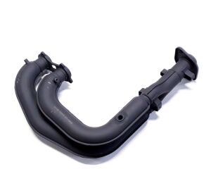 Exhaust elbow welding combination
