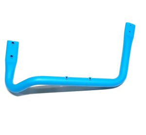 Blue long car left foot guard bar assembly