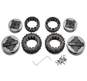 Roborock Rough Terrian Wheels for AWD Black
