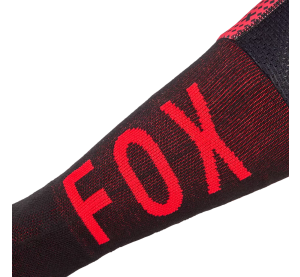 FOX Flexair Fracture Kb, Sock, Fluorescent Red