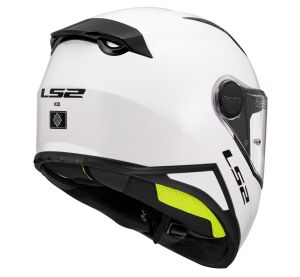 LS2 FF812 KID SOLID WHITE