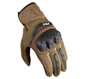 LS2 KUBRA MAN GLOVES BROWN L