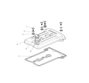 Cylinder head cover sub-assembly