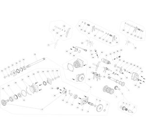 TRANSMISSION SHAFT AND GEAR SHIFT PARTS