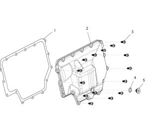 Oil pan sub-assembly