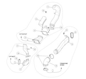 CVT AIR INTAKE LONG VERSION