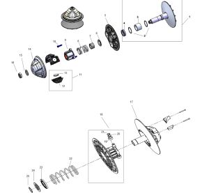 Cvtech wearing parts