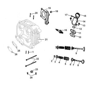 CYLINDR HEAD COMP