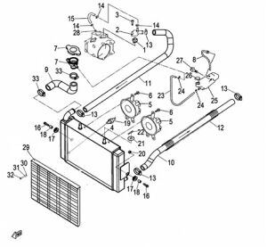 RADIATOR (FOR 4WD)