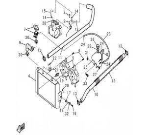 RADIATOR (FOR 2WD)