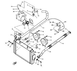 RADIATOR   （FOR 2WD）