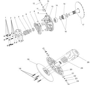 CVT assembly HZ CVT