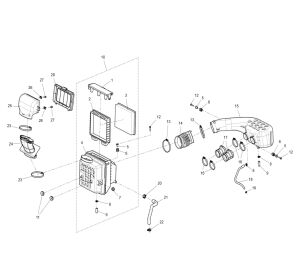 Intake system assembly