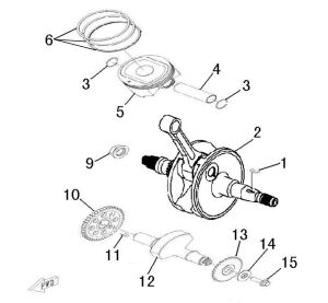 CRANKSHAFT COMP