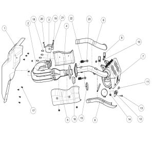 Exhaust Pipe Assembly