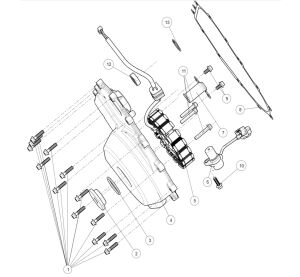 Left crankcase cover