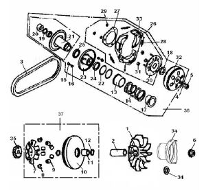DRIVE PULLEY