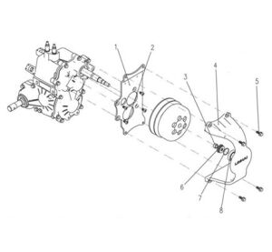 HIGH-POWER CLUTCH STAND ASSY