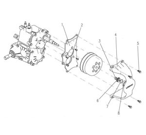 HIGH-POWER CLUTCH STAND ASSY