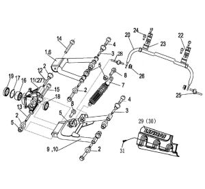 SHOCK ABSORBER REAR