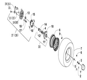 FRONT WHEEL