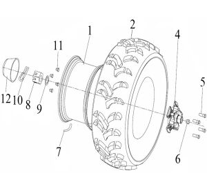 WHEEL FRONT