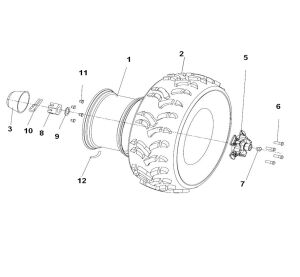 WHEEL REAR（EURO 4）