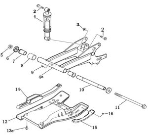 SWINGARM ASSY