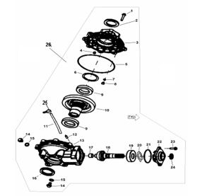 REAR GEAR-BOX