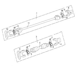 FRONT AND REAR KNUCKLE ASSY（4AV-4611A-10、4AV-4611B-10）