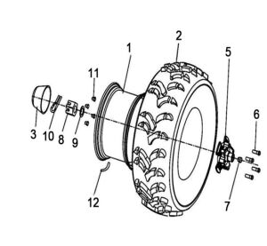 WHEEL REAR