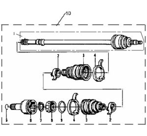 REAR DRIVE AXLE