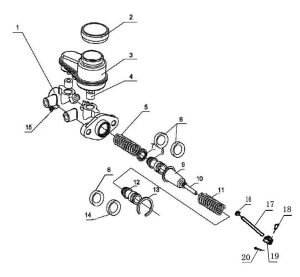 MASTER  BREAKE CYLINDER