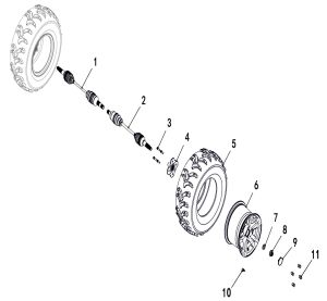 Wheel Rear