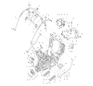 FRAME ASSEMBLY (EU NARROW VEHICLE VERSION)