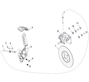 Park Brake Asm