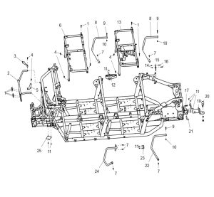 Metal structural parts