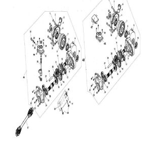 FRONT GEAR-BOX （FOR 4WD）