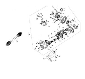 FRONT GEAR-BOX（FOR 4WD）