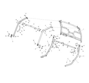 Top beam assembly