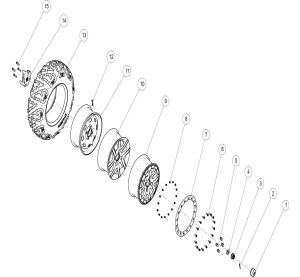 FRONT WHEELS EU 167.