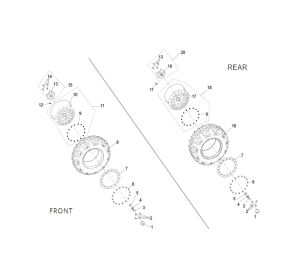 BEADLOCK RIM EU 27 Inch