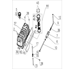 FUEL TANK   (FOR UP PUMP)